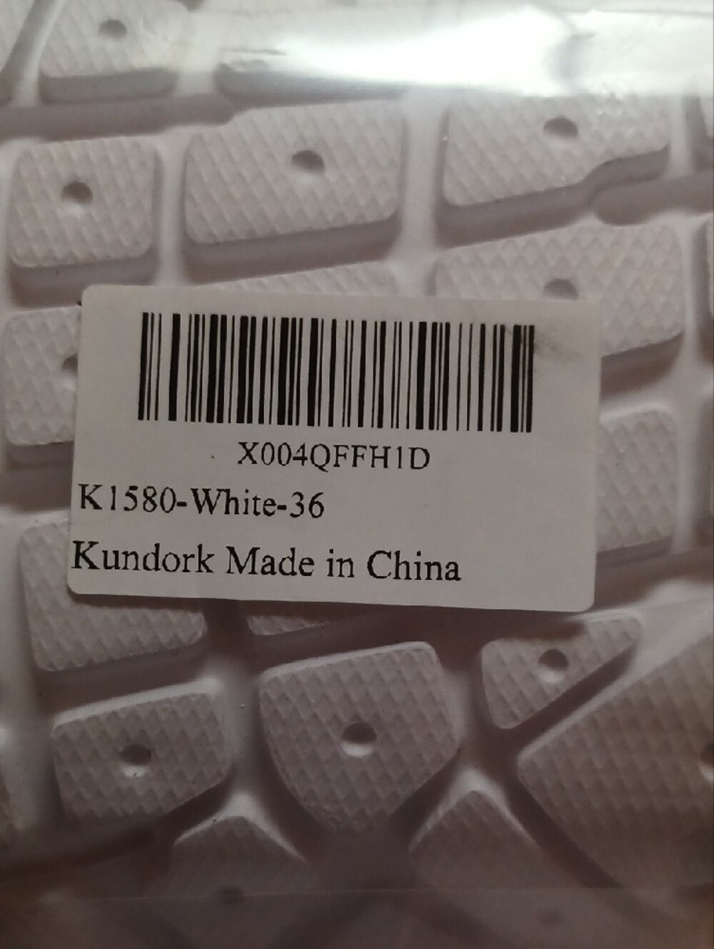 Chunky All-White Platform Sneakers - Picture 3 of 3